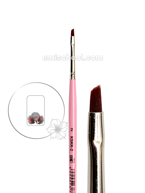 Купить Кисть «Скошенный квадрат для китайской росписи» №2 в официальном магазине EMI с доставкой по России