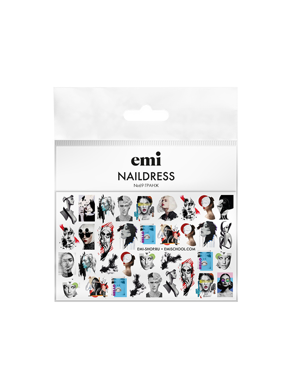 Купить Naildress Slider Design №69 Гранж в официальном магазине EMI с доставкой по России