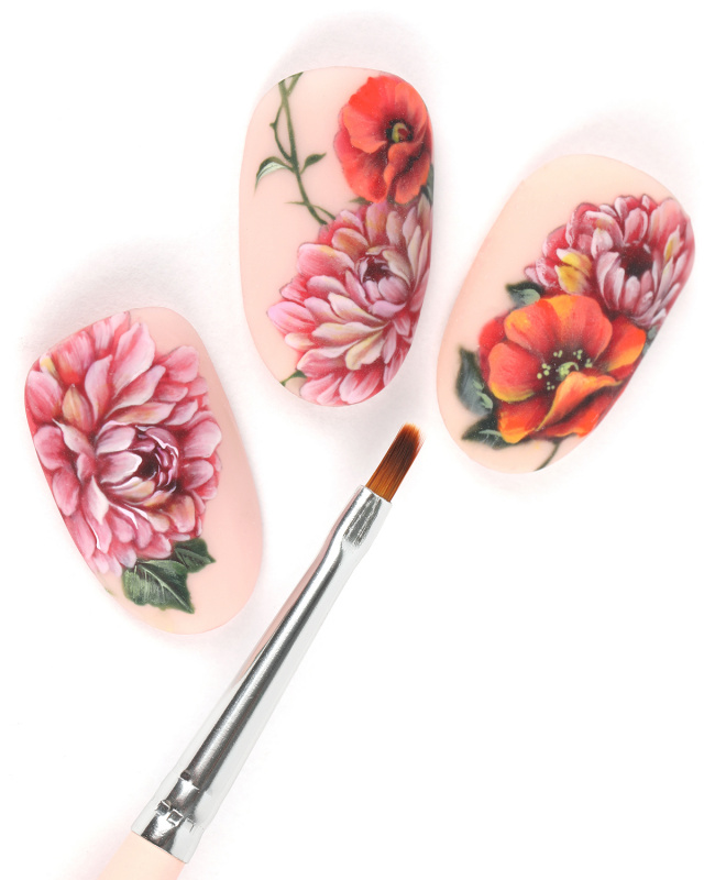 Купить Кисть для Жостовской росписи «Лепесток» №1 в официальном магазине EMI с доставкой по России