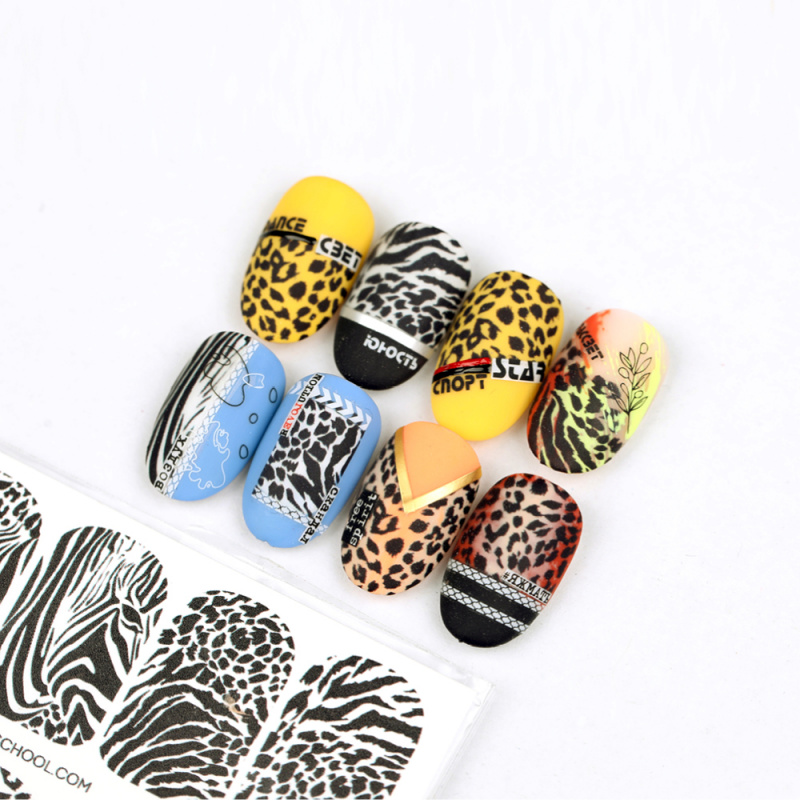 Купить Naildress Slider Design №52 Зебра и Леопард в официальном магазине EMI с доставкой по России