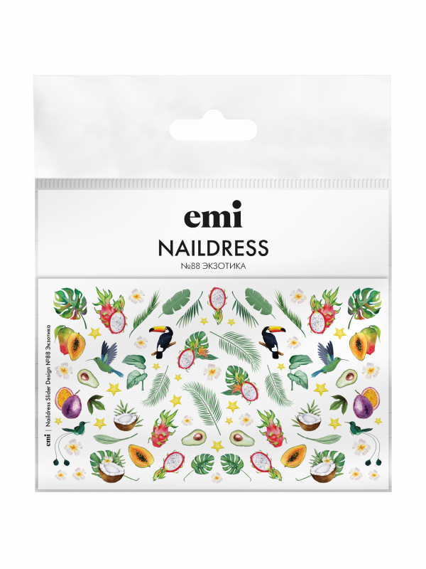 Купить Naildress Slider Design №88 Экзотика в официальном магазине EMI с доставкой по России