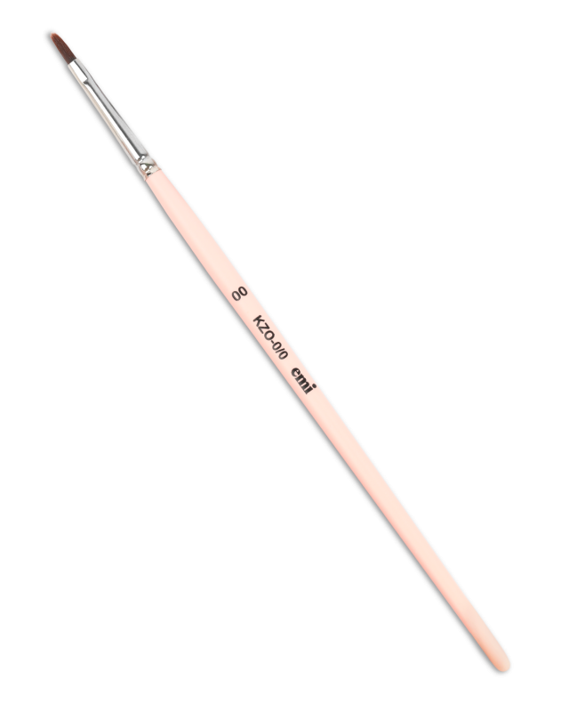 Купить Кисть для Жостовской росписи «Овал» №0/0 в официальном магазине EMI с доставкой по России