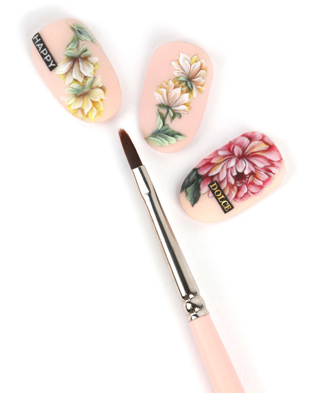 Купить Кисть для Жостовской росписи «Овал» №0/0 в официальном магазине EMI с доставкой по России