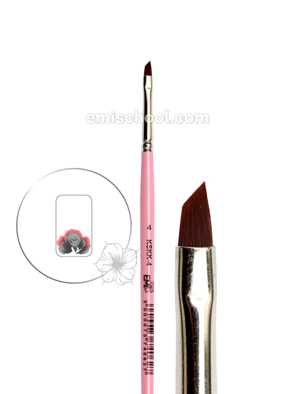 Купить Кисть «Скошенный квадрат для китайской росписи» №4 в официальном магазине EMI с доставкой по России
